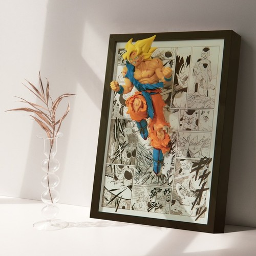 Dragon ball bilderrahmen led - dragon, z