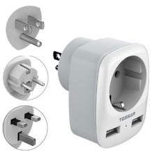 3-IN-1 USB Reiseadapter for