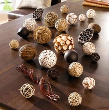 25 tlg. Deko Set "Naturkugel"