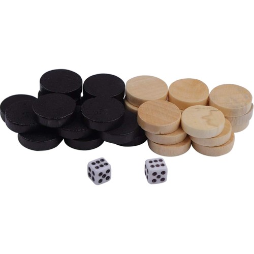 Spielsteine würfel set holz - würfel,