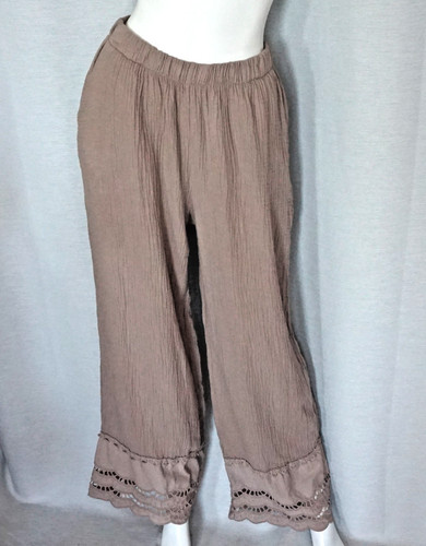 Hippie musselin hose wide - hippie, wide-leg