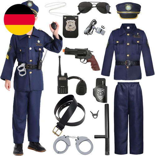 Polizei kostüm kinder - kinder, jungen