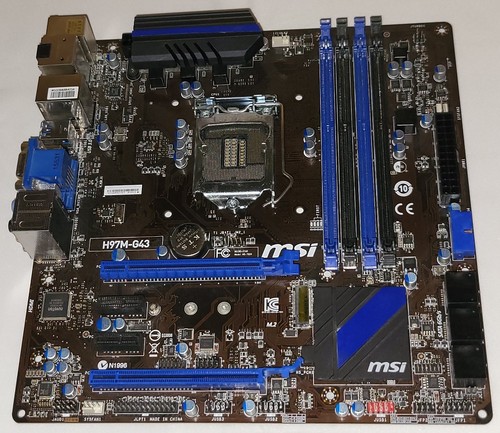 Motherboard msi h97m g43 - motherboard,