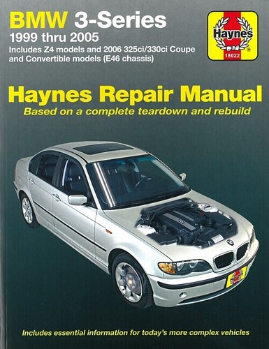 Haynes handbuch bmw 3er e46 - haynes,