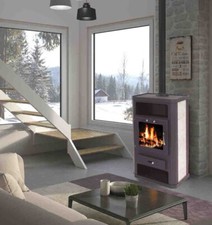 Kaminofen 11kW Kachelofen Heizofen Ofen Kamin Holzofen EEK A 56313