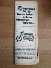 Puch M 125 von 1969, Werbung, Werbeseite, Annonce, tolle Werbung