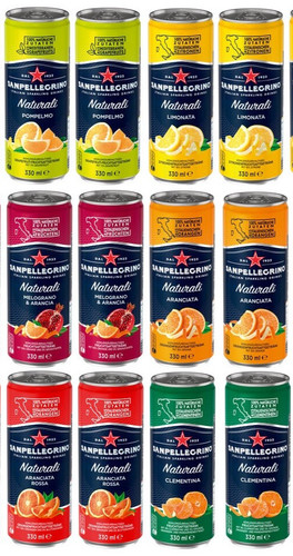 Dosen san pellegrino - 12,
