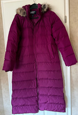Lands End Wintermantel lang warm Daunen selten getragen  s.Maße