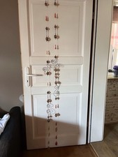 Orientalische Deko ca. 190cm aus Glas und Metall