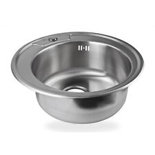Edelstahl-Einbauspüle Ronda3 Küchenspüle Rundes Spülbecken Rundspüle Spüle rund