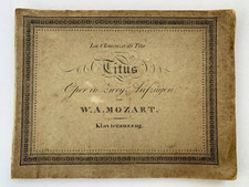 Noten. Mozart. Titus
