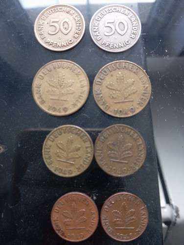 270 geldstücke bis 5 - pf.,