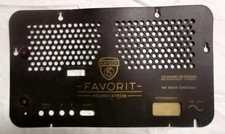 Röhrenradio Rückwand Kapsch - FAVORIT - (0929)