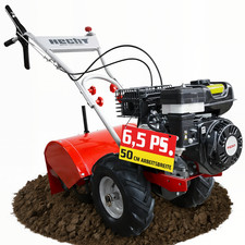 HECHT Gartenfräse Benzin 50 cm Arbeitsbreite 6 PS Acker Boden Fräse Hacke ID7164