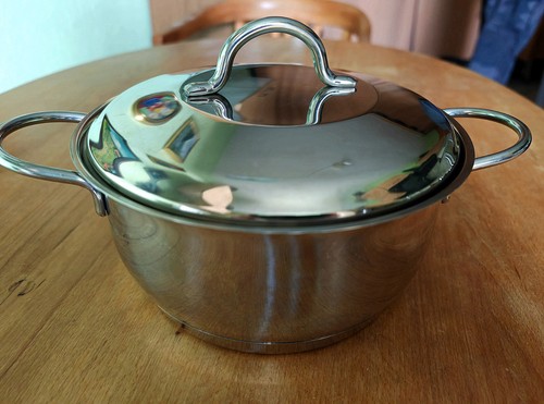 Kochtopf edelstahl 20cm - 20cm, Ø
