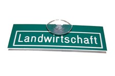 Autoschild  "Landwirtschaft"