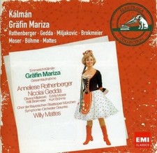 Kalman: Grafin Mariza - Rothenberger, Gedda, Mattes (EMI 2 CD)