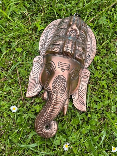 Ganesha wandbehang skulptur - ganesha,