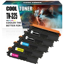 1-5XXL Toner Compatible with Brother TN-325 HL-4150 CDN HL-4570 CDWT DCP-9055CDN