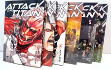 Attack on Titan Band 1-6 / Carlsen Manga / deutsch - Hajime Isayama