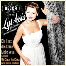 7" LYS ASSIA Mi Casa Su PERRY COMO Scusami TONINA TORRIELLI DECCA 1957 NEUWERTIG