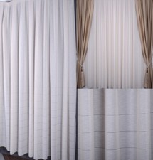 LUXUS Leinen fertig Gardinen