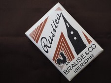 Old box of 100 RUSTICA