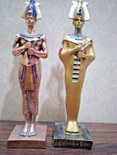 2X Statue der Göttin Osiris
