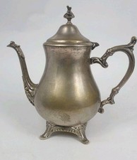 Antike versilberte Kanne