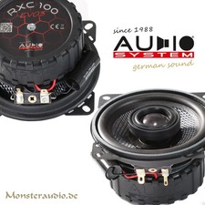 Audio System RXC100 EVO3 220 Watt 10cm Auto Lautsprecher 2-Wege-Koax PKW Boxen