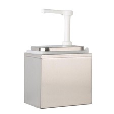 Kunststoff Sauce Pumpe Dispenser Öl Soja Ketchup Senf Squeeze Container