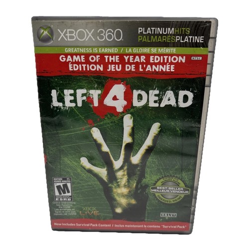 Left dead xbox 360 platinum - 4,