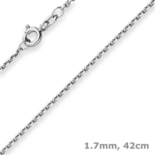 7mm ankerkette diamantiert - 1,7mm,
