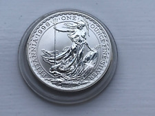 1998 SILBER BRITANA 1 OZ 1 UNZE 2 PFUND 0,958 FEINSILBERMÜNZE