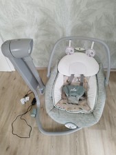 NEU Elektrische Babyschaukel Babywippe Joie Serina 2 in 1