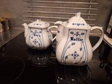 Kaffee- und Teekanne ähnlich IndischBlau
