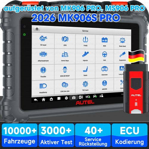 Autel maxicom mk906s pro - maxicom, ecu
