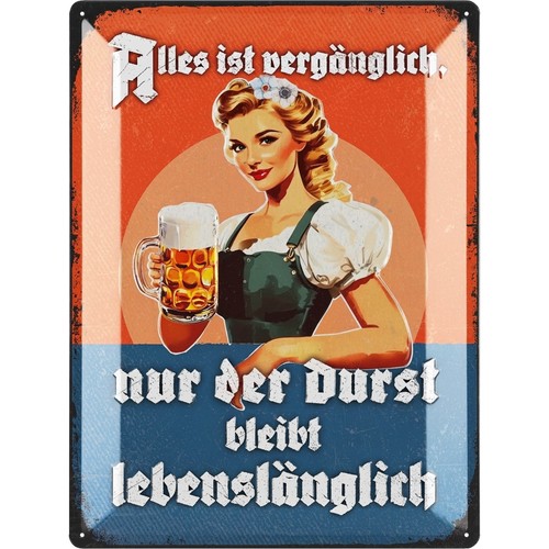 Blechschilder retro bier - blechschilder,