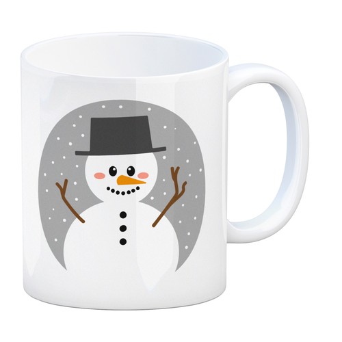 Schneemann schnee - schneemann, im