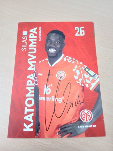 Signierte silas fsv mainz - ak,