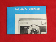 DDR Foto, Bilder Anleitung - ohne Text für VEB CERTO beirette SL 200 / 300