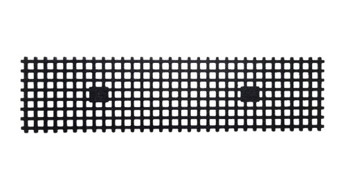 Moosgitter 20x5cm schwarz - 20x5cm,