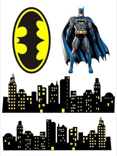 Batman tortenaufleger - batman,