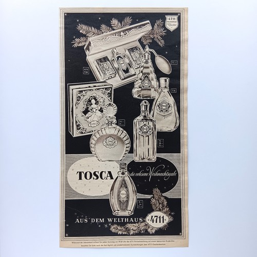 1959 tosca 4711 parfüm - tosca, puder