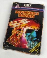Commodore 64 Disk C64 in OVP - IMPOSSIBLE MISSION (Epyx) - big box