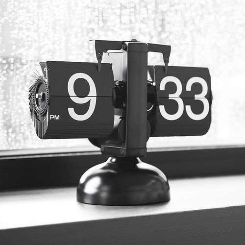 Flip clock klappzahlenuhr - clock,