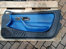 Mercedes Benz R170 SLK R170 Tür Verkleidung Türverkleidung rechts 212 Blau Leder