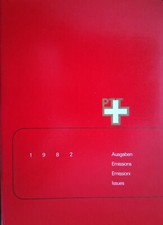 Schweiz -  Jahrbuch  1982,  gestempelt,