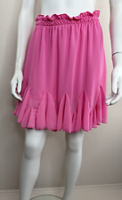 Believe Italy Pink einfarbig Rock Volantrock Gummizug Feen Elfen 36 38 40 42