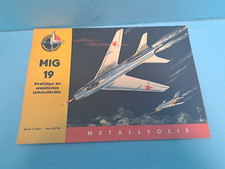 KRANICH  MODELLBOGEN MIG 19